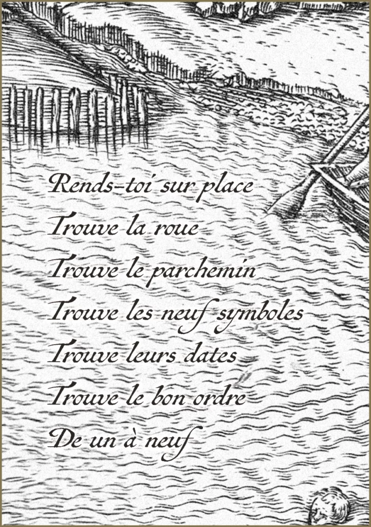 Indice n°1 Chevalière du Téméraire